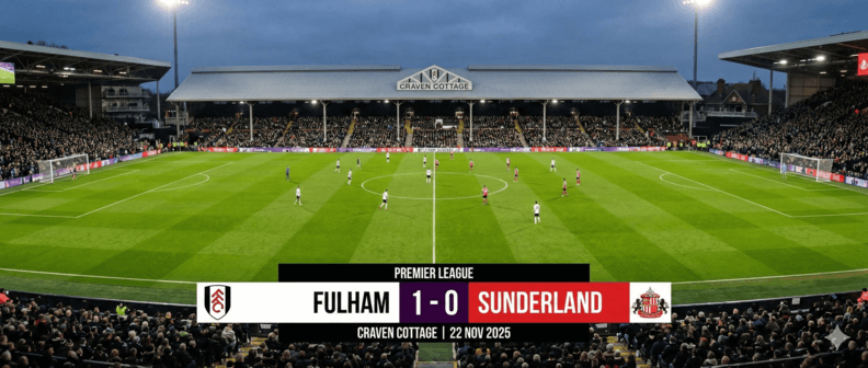 Fulham secures late victory over Sunderland at Craven Cottage.webp