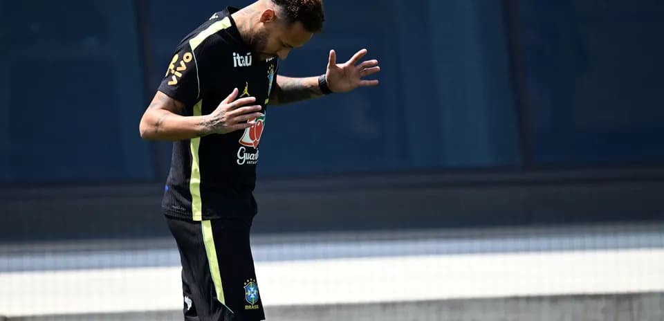 Player practicing on field during training session