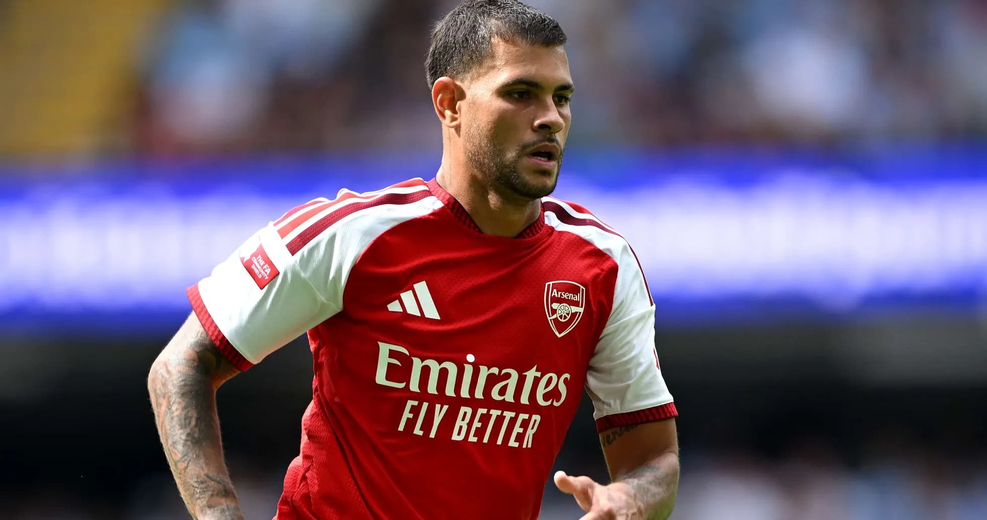 Arsenal player in action during match