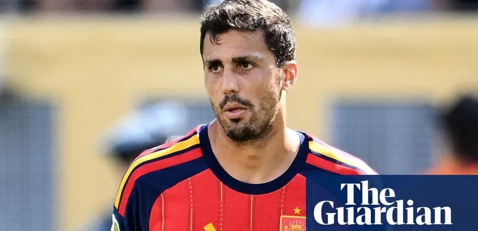 Football player wearing Spain jersey during match