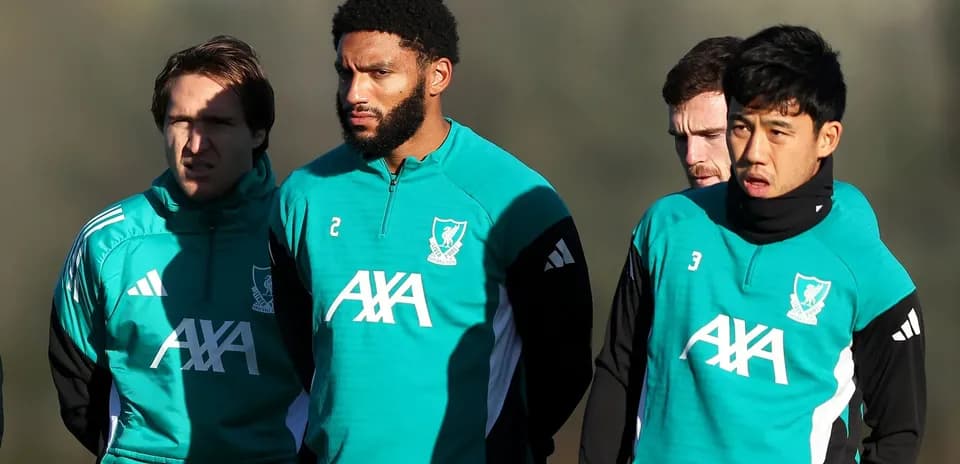 Players in training gear during team practice session