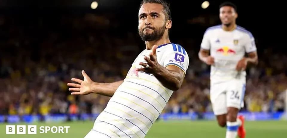 Player celebrating a goal on the field