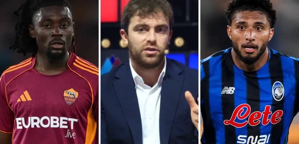 Three individuals: two players and a commentator