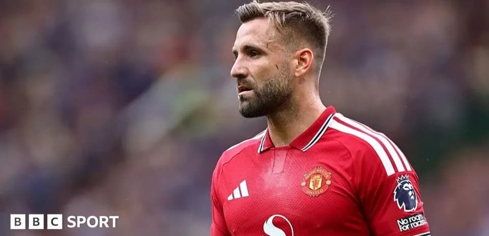 Player in Manchester United kit during match