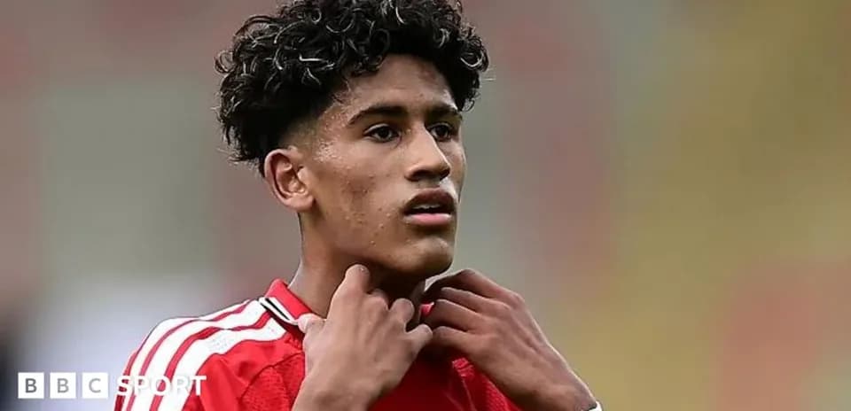Young player adjusting collar during match