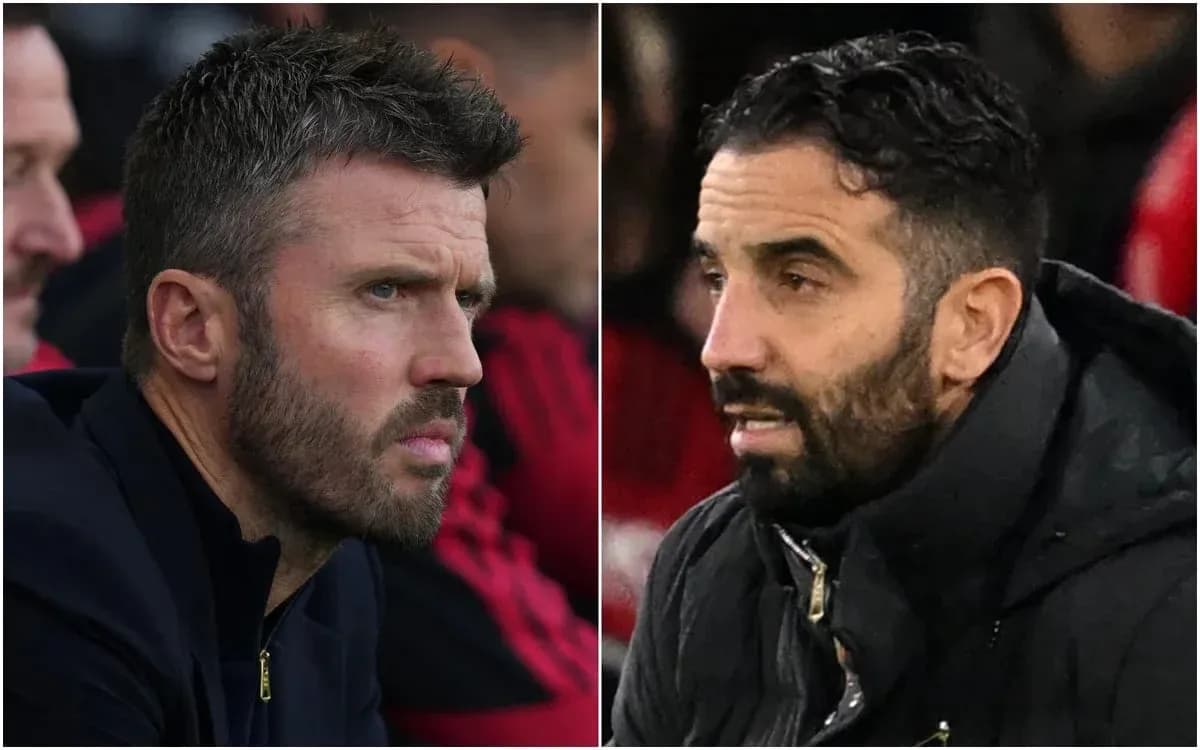 Two coaches observing the match from sidelines
