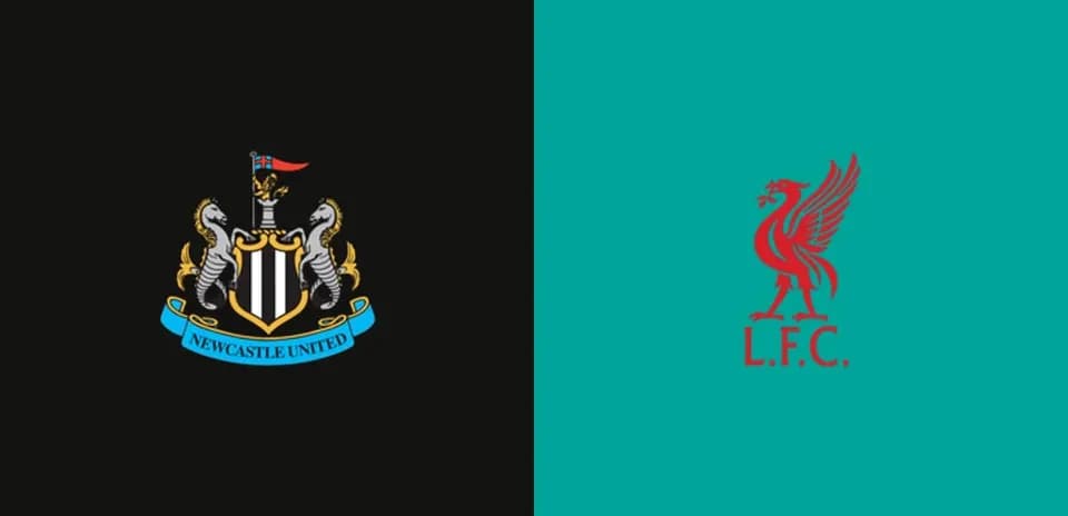Newcastle United and Liverpool FC logos side by side