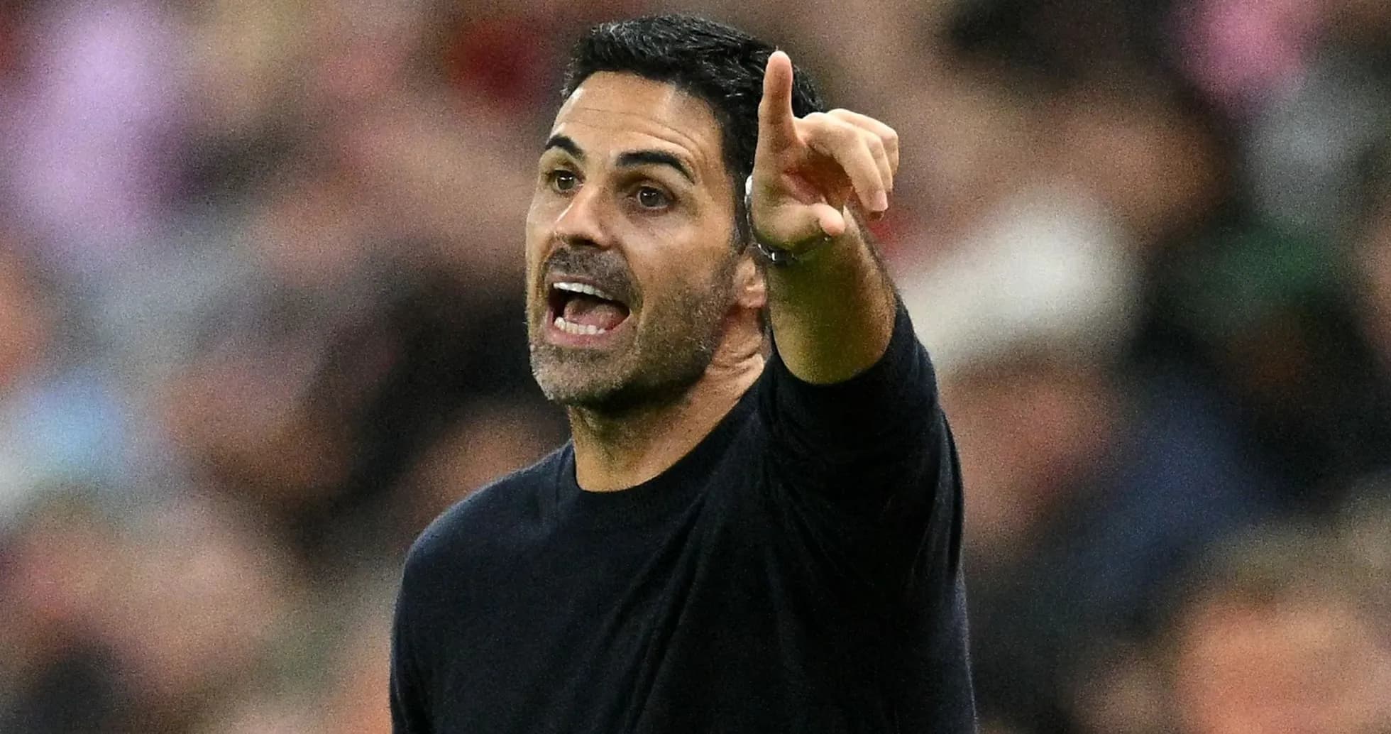 Manager giving instructions during a match