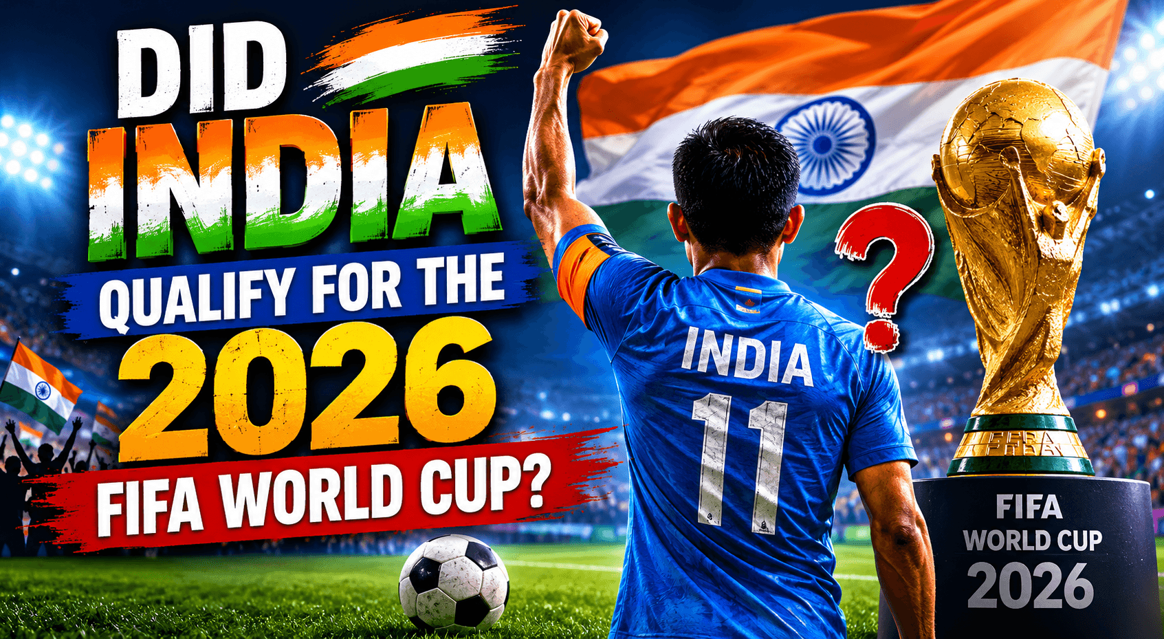 Did India Qualify for the 2026 FIFA World Cup?