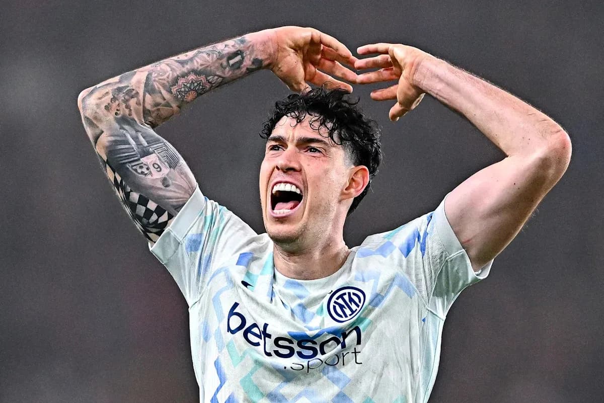 Player expressing frustration during a football match