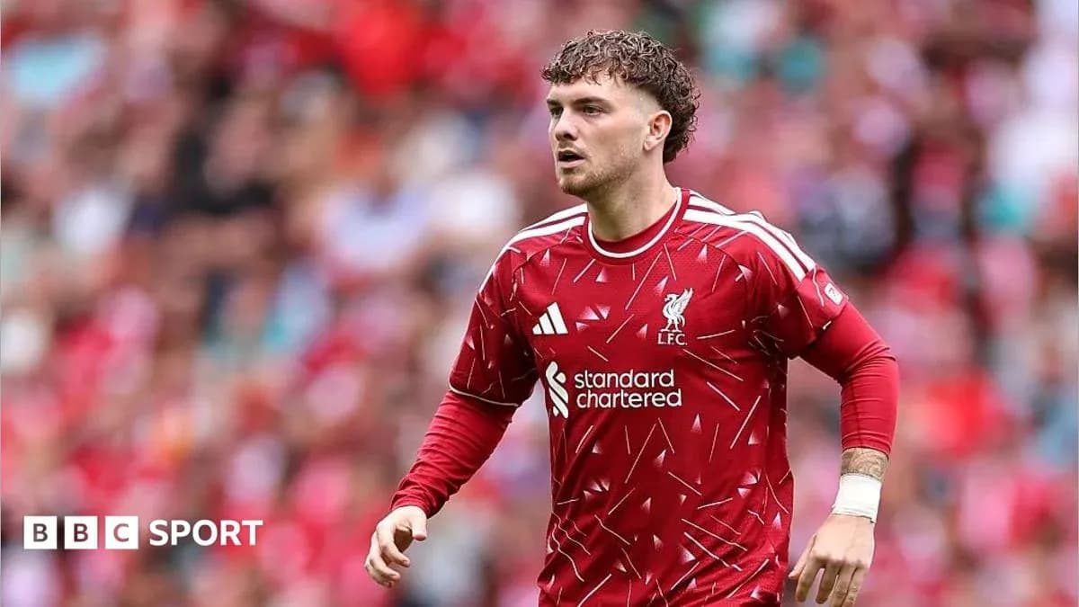 Player in Liverpool kit during match action