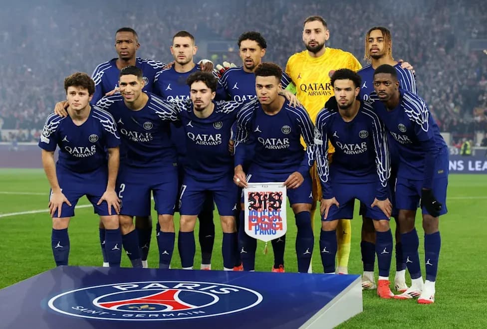 PSG Announces 24-Man Squad for Champions League Campaign