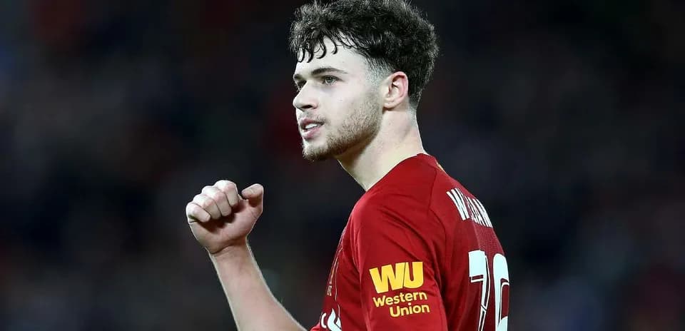 Player celebrating during a Liverpool match