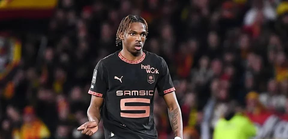 Player in black jersey during football match