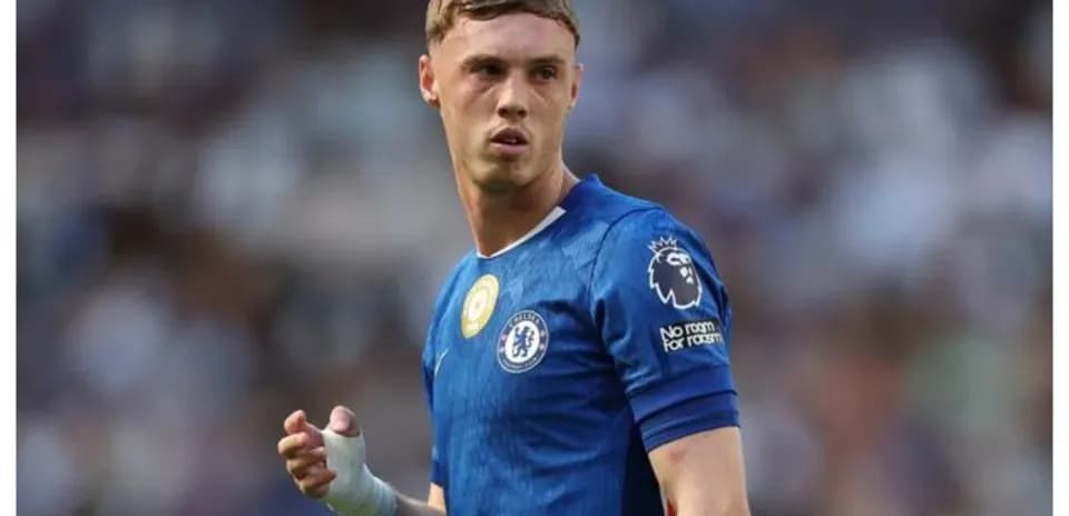 Chelsea player in blue kit during match