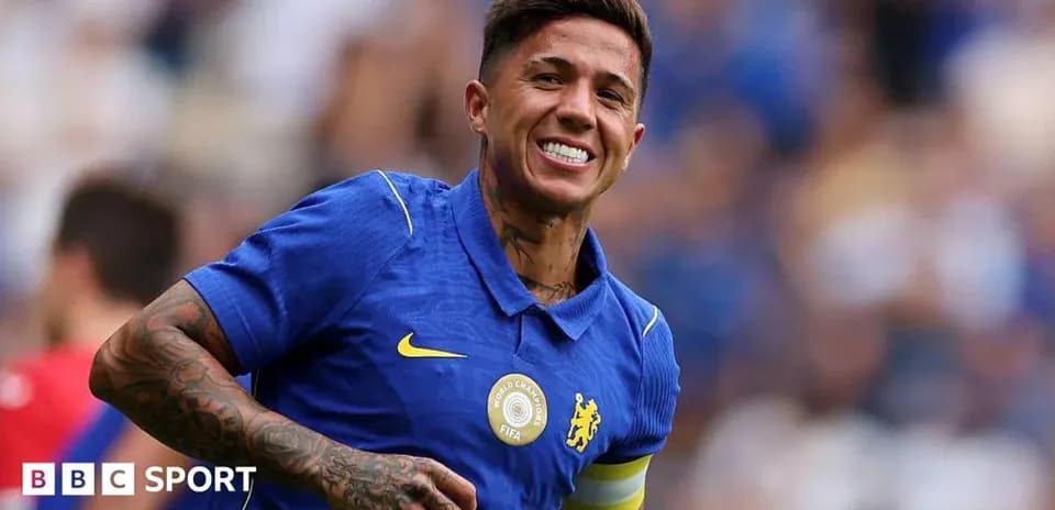 Player celebrating in blue jersey during match