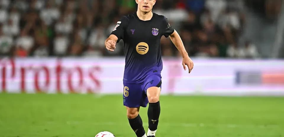 Player dribbling the ball during a match