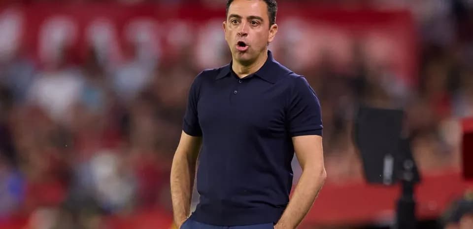 Coach directing players during a match
