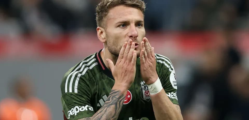 Player celebrating with hand gestures during match
