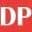 Logo featuring the letters D and P