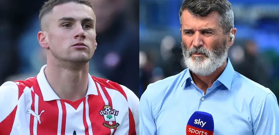 Southampton player and pundit during match coverage