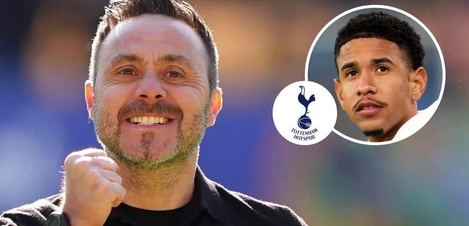 Coach celebrating with Tottenham Hotspur player image
