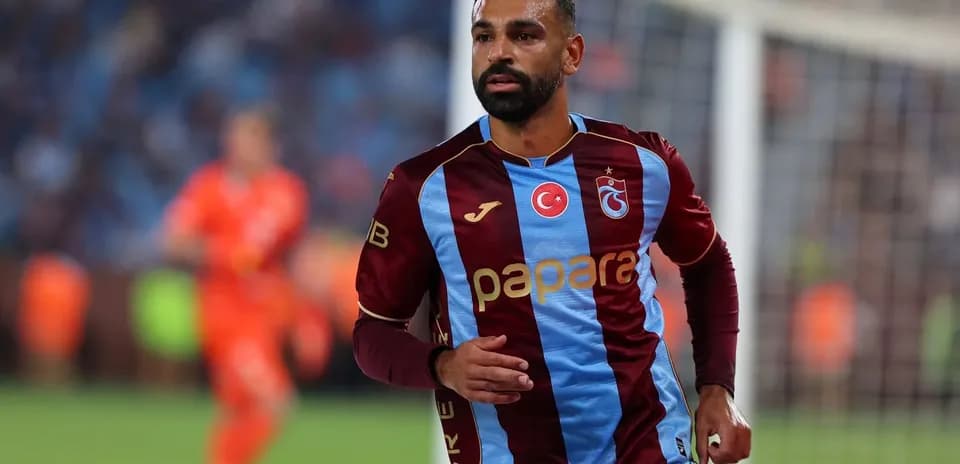 Trabzonspor player during UEFA Europa League match