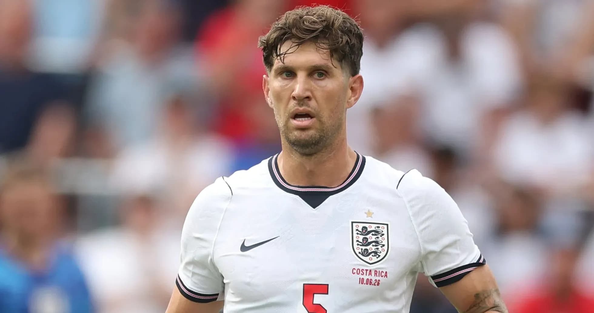 Player in England kit during a match