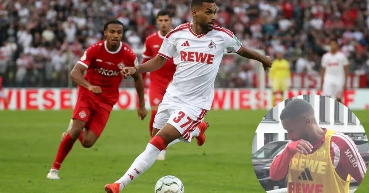 Player dribbling the ball during a match