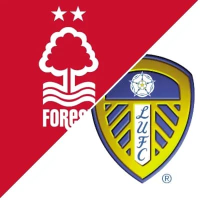 Logos of Nottingham Forest and Leeds United