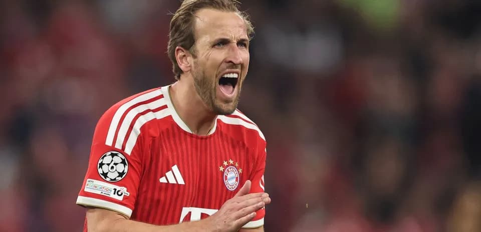 Player celebrating during UEFA Champions League match
