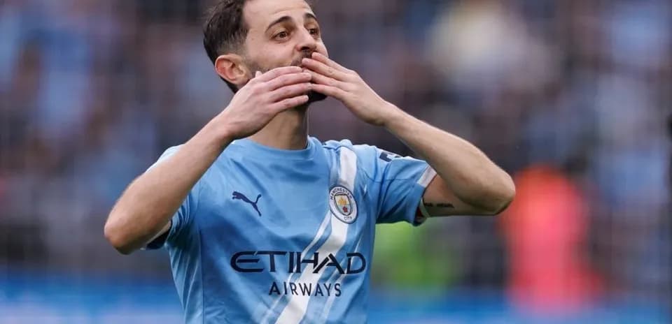 Player celebrating after scoring a goal