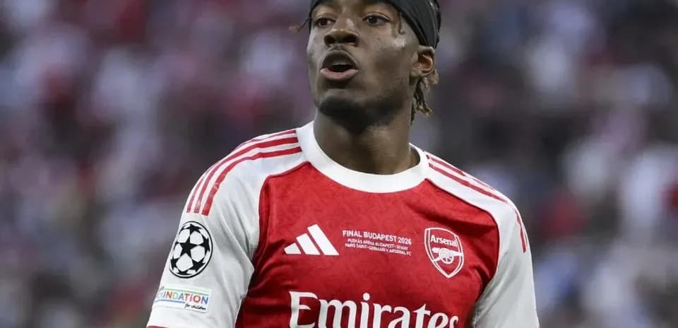 Arsenal player during UEFA Champions League match