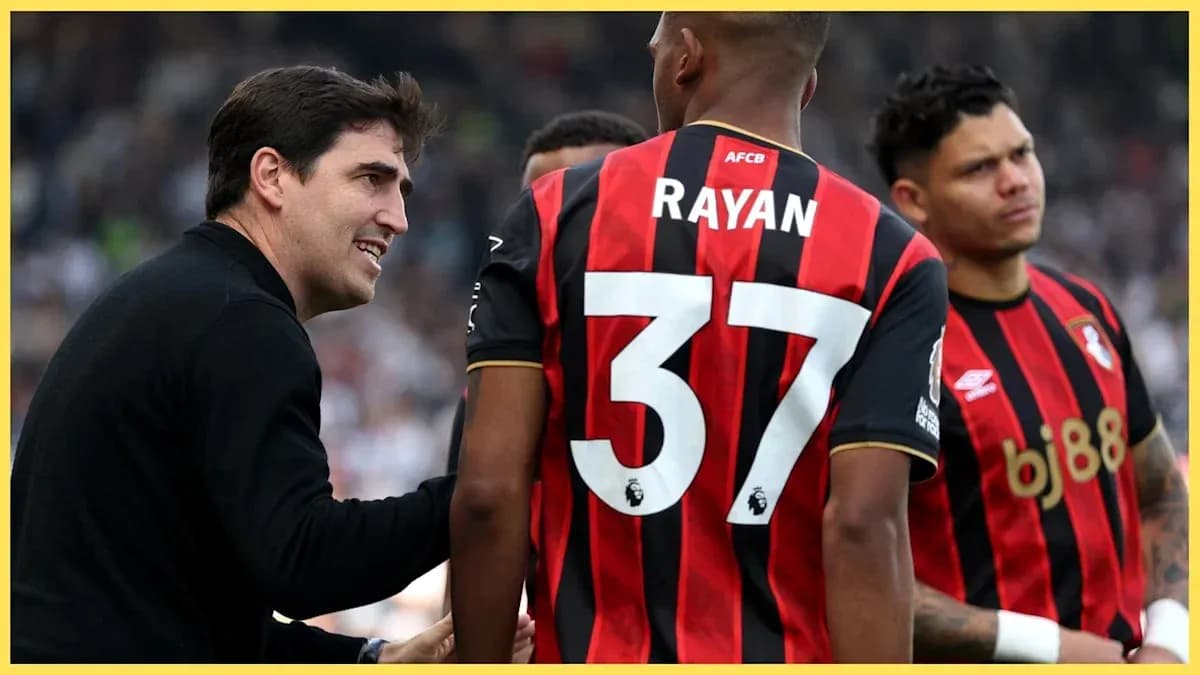 Coach discussing strategy with players during match
