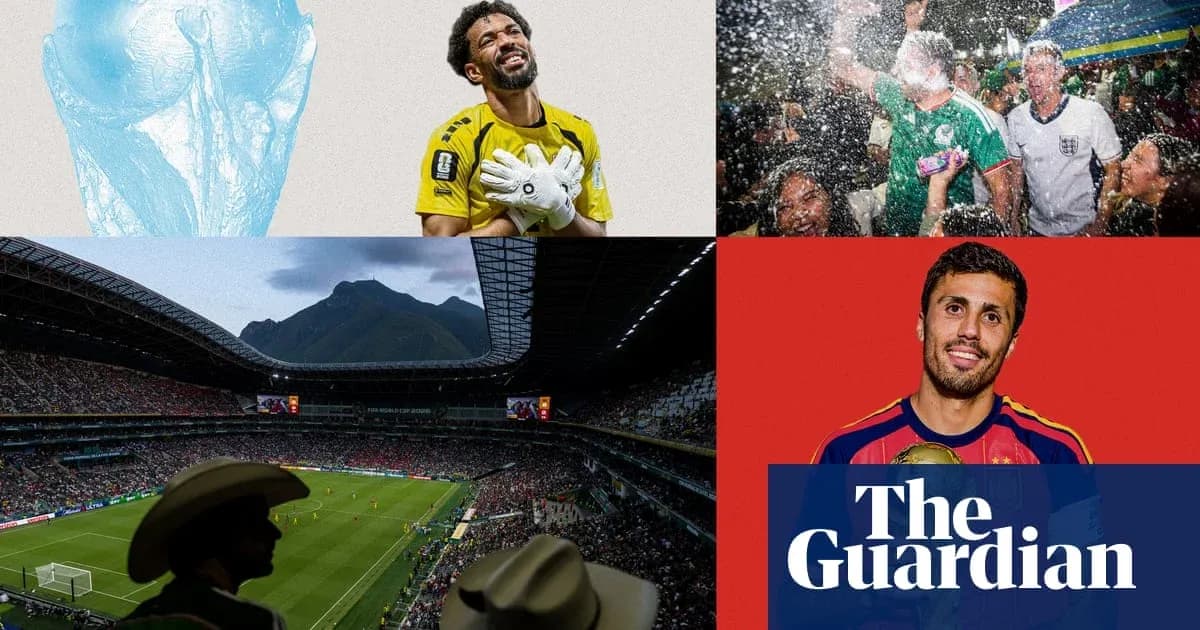 Collage of World Cup moments and players