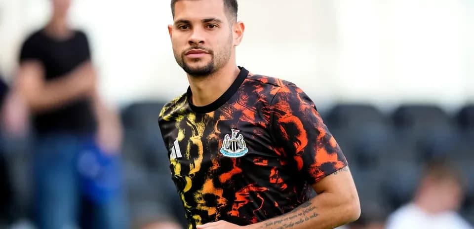 Player in colorful training kit at practice session