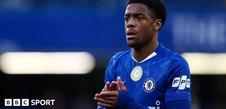 Chelsea player clapping during match at stadium