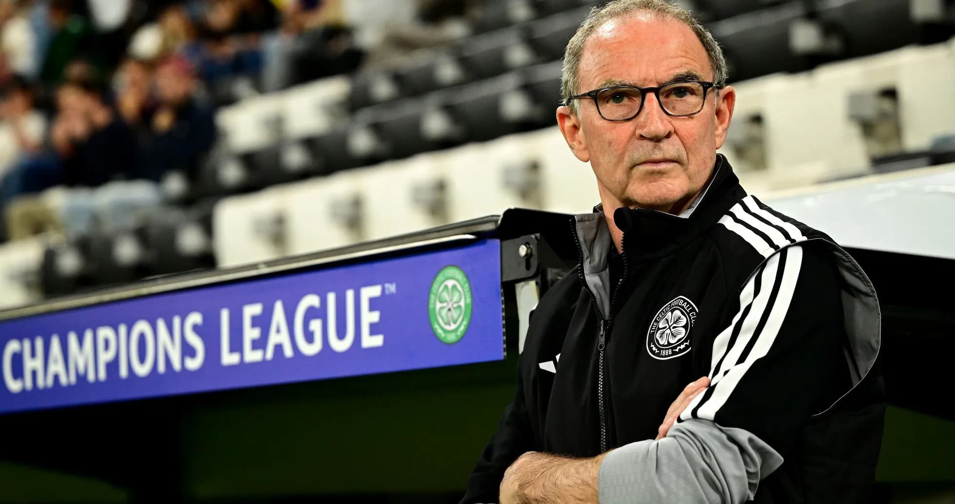 Manager observing the match from the sidelines