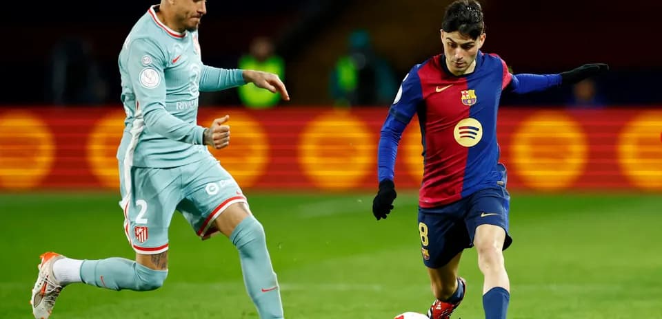 Atletico Madrid player challenges Barcelona midfielder