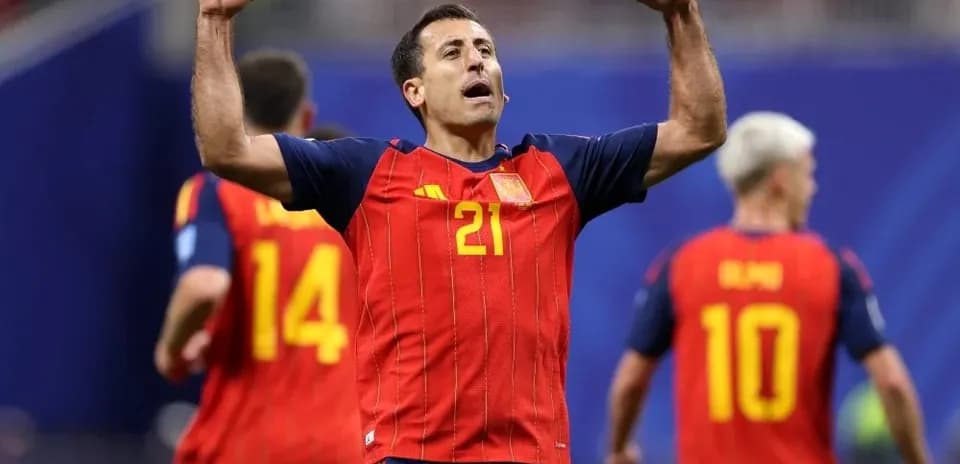 Player celebrating after scoring during match