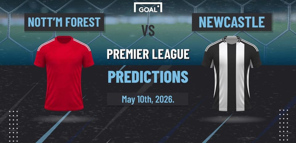 Nott'm Forest vs Newcastle Premier League predictions graphic