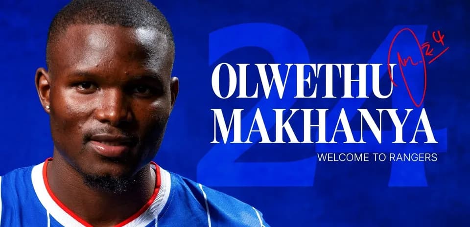 Player Olwethu Makhanya with jersey number 24