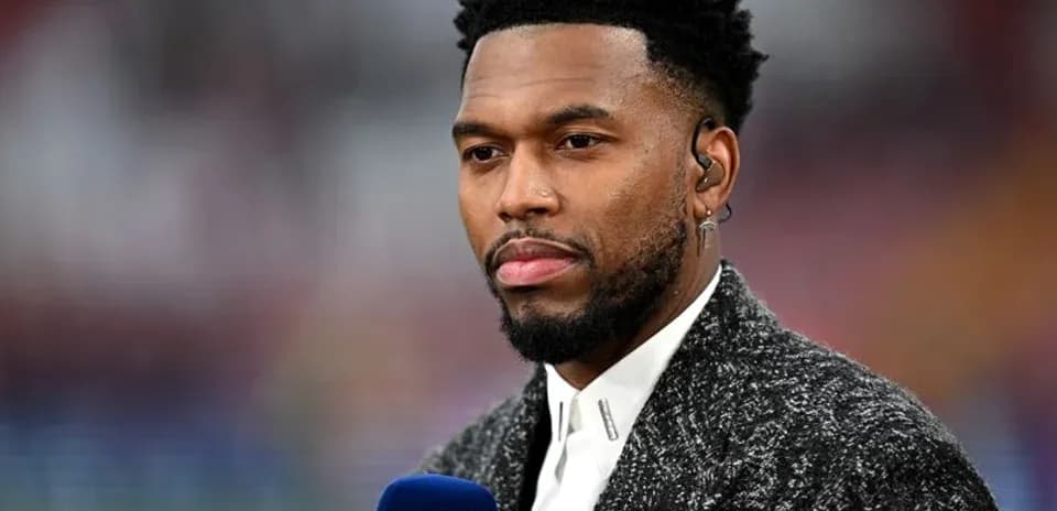 Presenter speaking with microphone before match