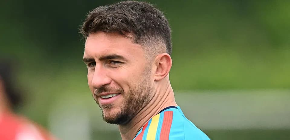 Football player during training session outdoors