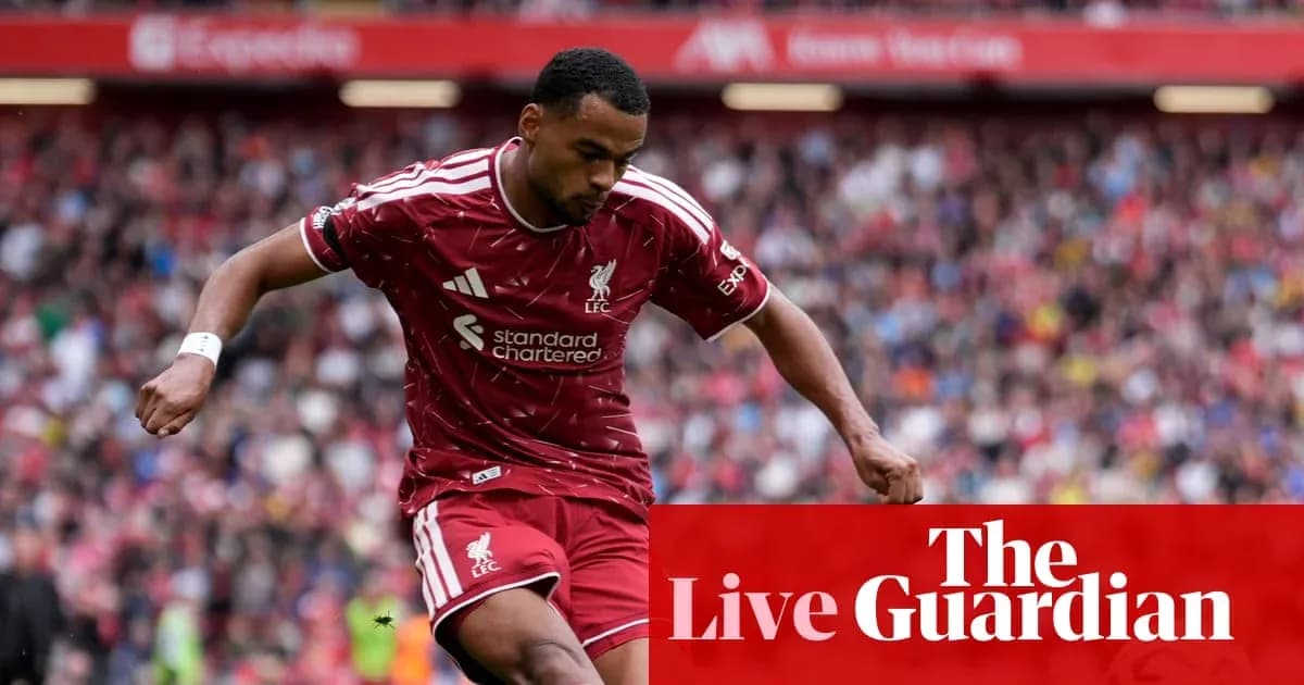Liverpool player dribbling during a match