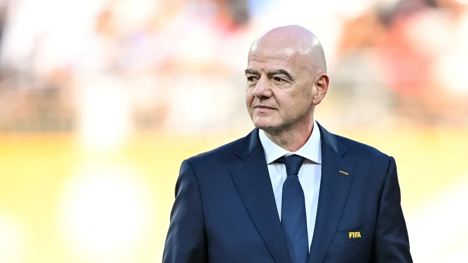 FIFA president Gianni Infantino at event