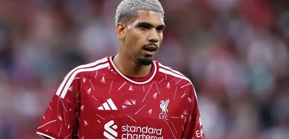 Player wearing Liverpool jersey during match