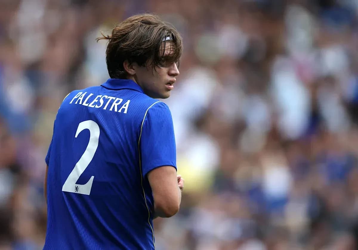 Player wearing blue jersey with number 2