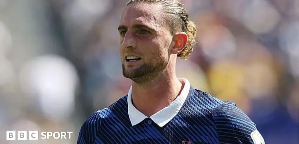 Player in France national team jersey during match