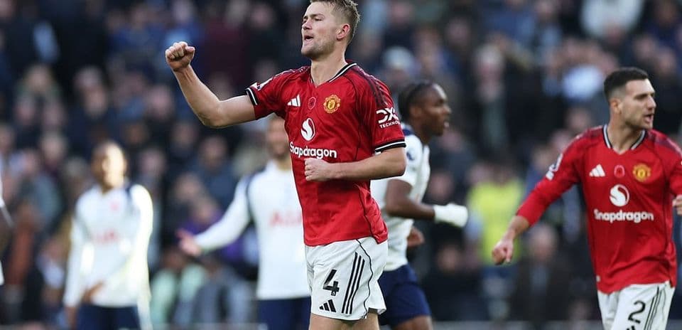 Match highlights of Tottenham vs Manchester United.